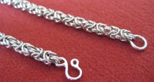 14K White Gold King’s Chain