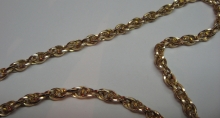 14k Yellow Gold Rope Chain