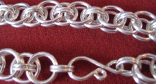 Sterling Silver Double Ring Bracelet