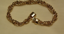 10k Yellow Gold Rope Chain Bracelet
