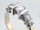 14k Yellow & White Gold Ladies Ring with Diamonds